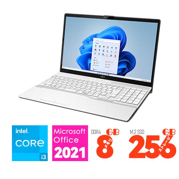LIFEBOOK 富士通 15.6型 FMV FMVA43H2W 第11世代 インテル Core i3