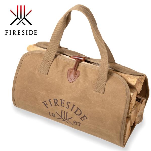 子どもの薪運びに最適 ファイヤーサイド ログキャリー ピコラ 72038 薪 焚火