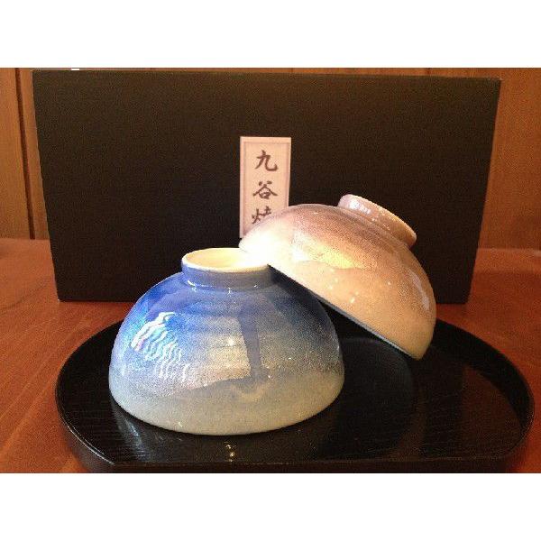 九谷焼ペアご飯茶碗『銀彩』…夫婦茶碗 : 九谷焼工房 良山 - 通販