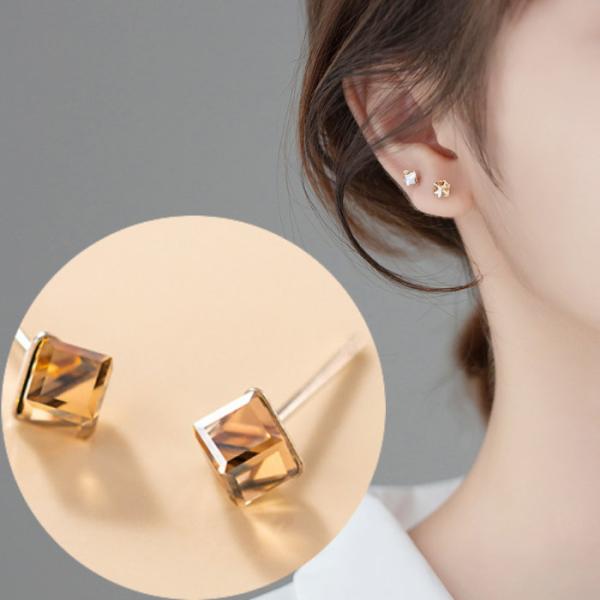 パープルA級ストーンあじさいピアス パープルA級ストーンあじさいピアス 5432.jpg