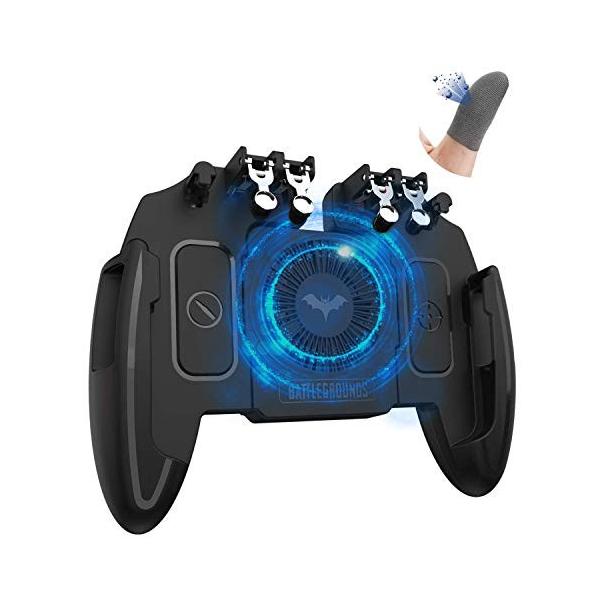 19最新6本指荒野行動 Pubg Mobile コントローラー 6本指操作可能 冷却ファン付き 高感度 射撃ボタン ゲームコントローラー Buyee Buyee Japanese Proxy Service Buy From Japan Bot Online