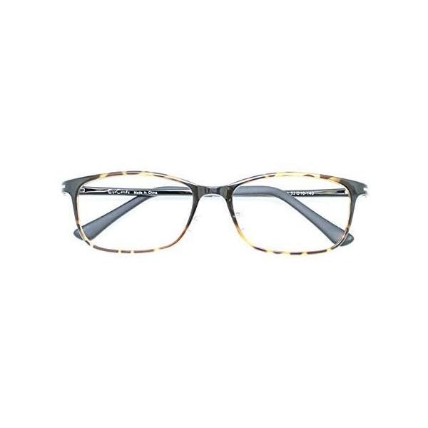 ザ サプリメガネ Pcメガネ Pcメガネ ブルーライト94 カット 紫外線ほぼ100 カット ブラウン メガネ 老眼鏡 Tr90 9194 Pc メガネ Rys