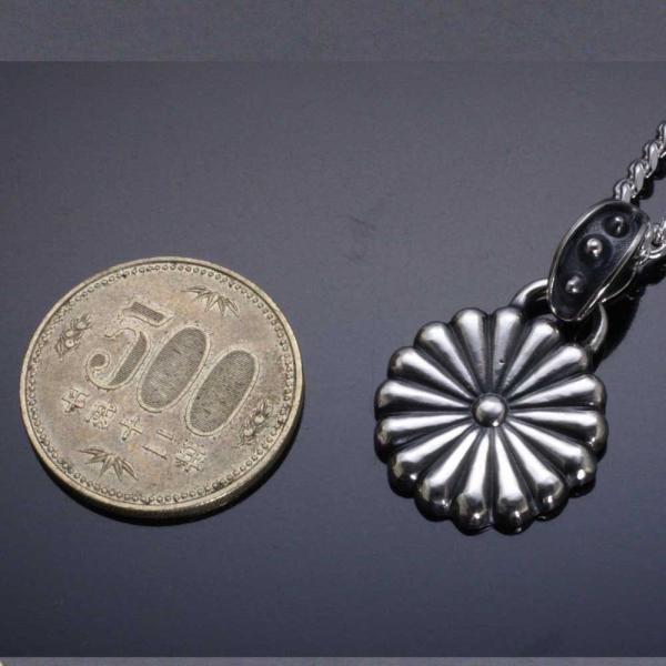 ペンダント ネックレス メンズ シルバー 龍頭 菊紋 ペンダント トップ 和柄 /【Buyee】 ペンダント ネックレス メンズ シルバー 龍頭 菊紋 ペンダント トップ 和柄 /【Buyee】