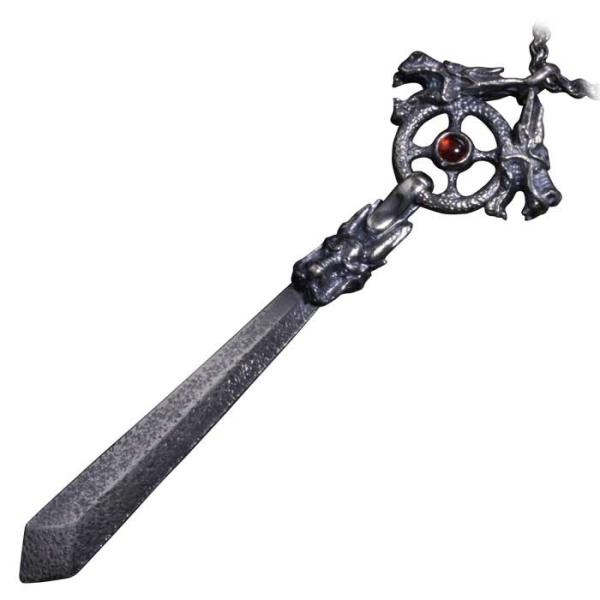 ペンダント ネックレス メンズ シルバー 龍頭 双龍頭 龍 剣 ペンダントトップ 石付 日本刀 刀 Buyee Servicio De Proxy Japones Buyee Compra En Japon