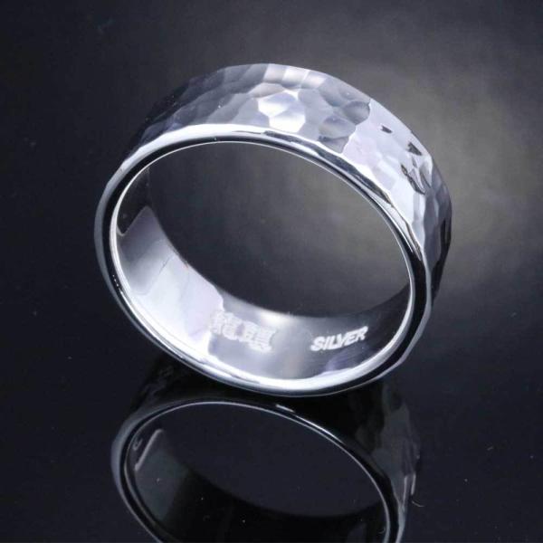 指輪 メンズ シルバーリング シンプル 龍頭 丸 鎚目 リング 8mm幅 槌目 4 27号 Buyee Buyee Japanese Proxy Service Buy From Japan Bot Online