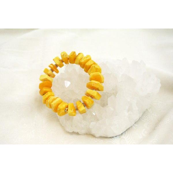 琥珀 コハク ミルキーアンバー ブレスレット アクセサリー 8mm