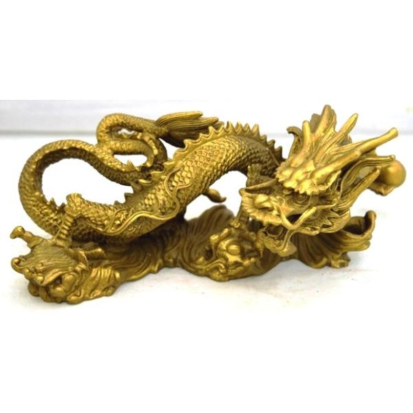 銅製・特大龍「右向き」 銅製・特大龍「右向き」（龍 置物 銅製の人気商品・通販・価格
