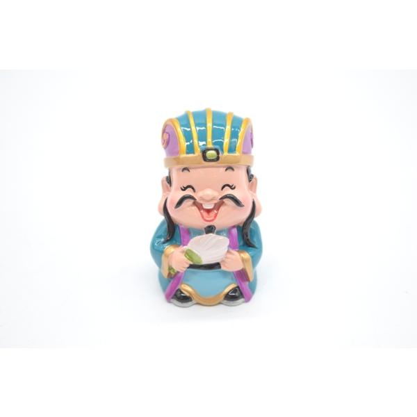 大勧め 【三国志】諸葛孔明 陶器 置物 ２体セット 諸葛亮 諸葛亮 孔明