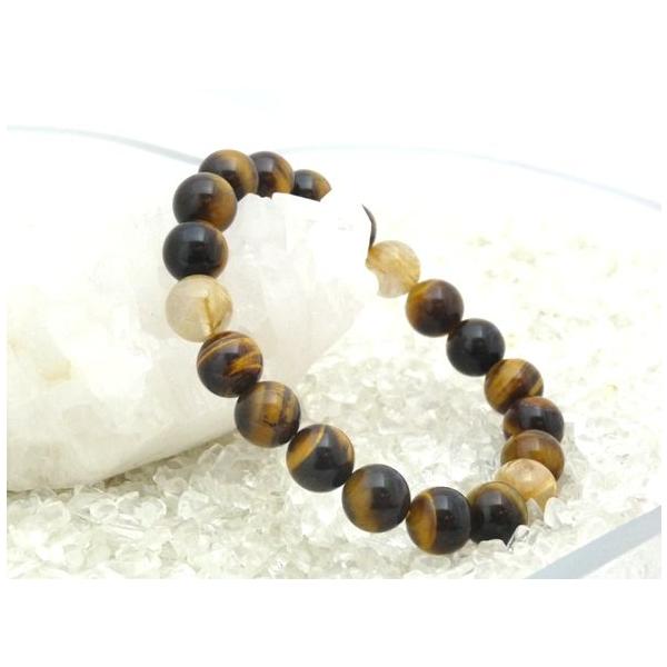 タイガーアイ ルチルクオーツ 虎目石 針水晶 パワーストーン 天然石