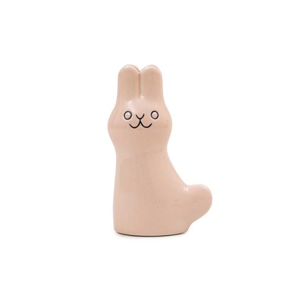 鹿児島睦　En Liten Van ピンク　フラワベース 鹿児島睦 花器 En Liten Van Rabbit pink : RyuC - 通販 - Yahoo