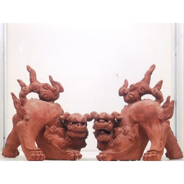 【定価の50%OFF】手捻岩獅子＠大海 陽一 上焼 シーサー 置物 沖縄県産 定価の50%OFF】手捻岩獅子＠大海 陽一 上焼 シーサー 置物 沖縄県