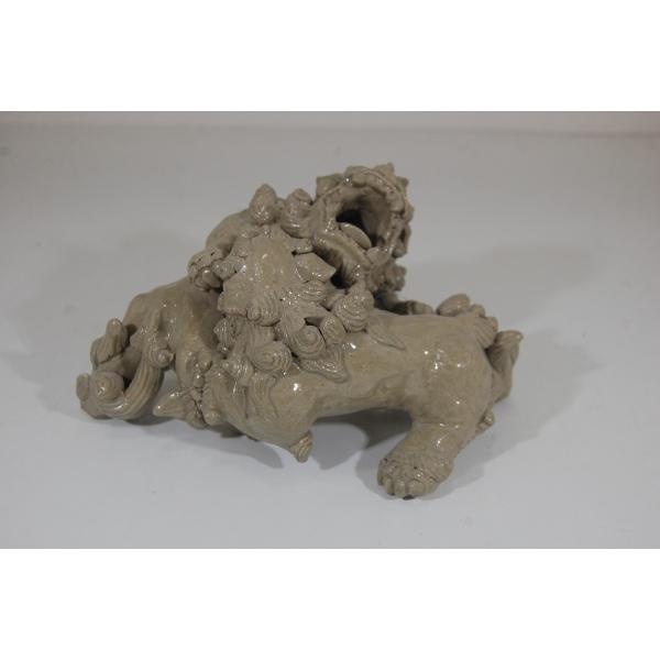 【シーサー50%OFF】オーエーシーサー@湧田陶器 上焼・釉薬 置物 オーエーシーサー : 沖縄シーサー専門店 琉球窯 - 通販 - Yahoo