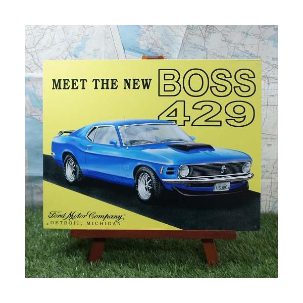 ブリキ看板 Mustang フォード マスタング Boss429 Buyee Buyee Japanese Proxy Service Buy From Japan Bot Online
