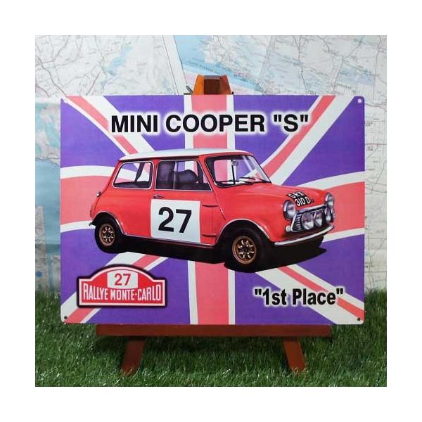 ブリキ看板 Mini Cooper S ミニ クーパーs ラリー モンテカルロ Buyee Buyee 日本の通販商品 オークションの代理入札 代理購入