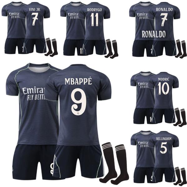 2526 サッカーウェア レアルマドリード9番ムバッペ /5番 2526 サッカーウェア レアルマドリード9番ムバッペ /5番