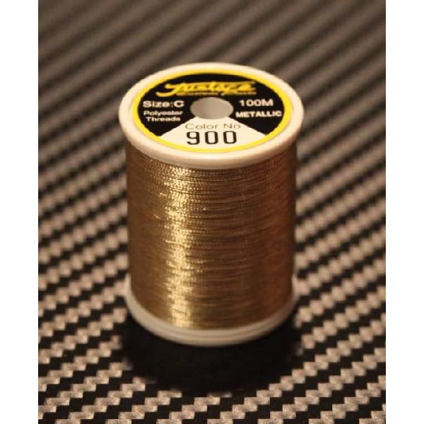 JustAce メタリックスレッド A #900 GOLD : リュウセイフィッシング