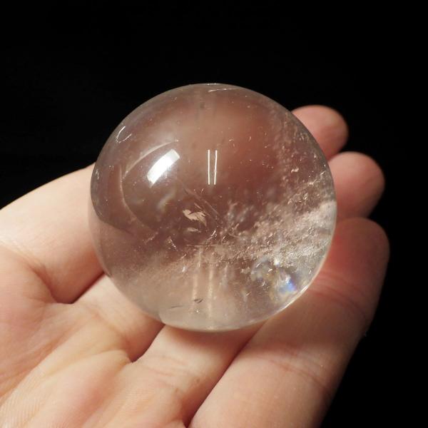 水晶球 直径41mm 丸玉 スフィア ブラジル産 : 仏像と縁起物の専門店 龍