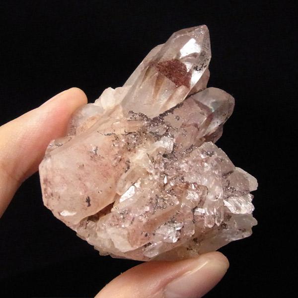 レッドファントムクォーツ クラスター 水晶 インド産 天然石