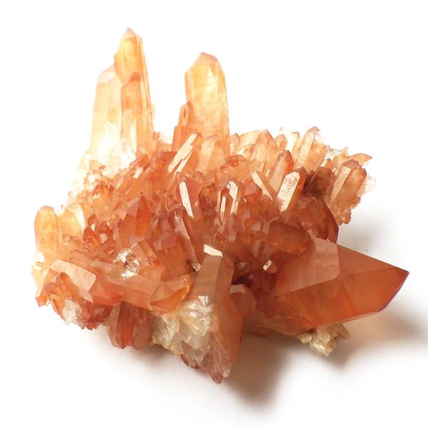 約800g以上‼️邪気を強力に跳ね返す‼️ブラジル産★タンジェリン水晶クラスター 約800g以上‼️邪気を強力に跳ね返す‼️ブラジル産☆タンジェリン