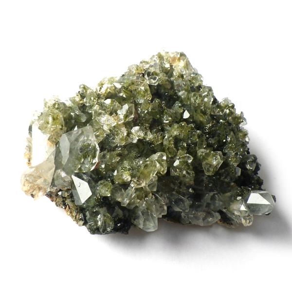 エピドートwithクォーツ 原石 トルコ産 天然石 パワーストーン : 仏像