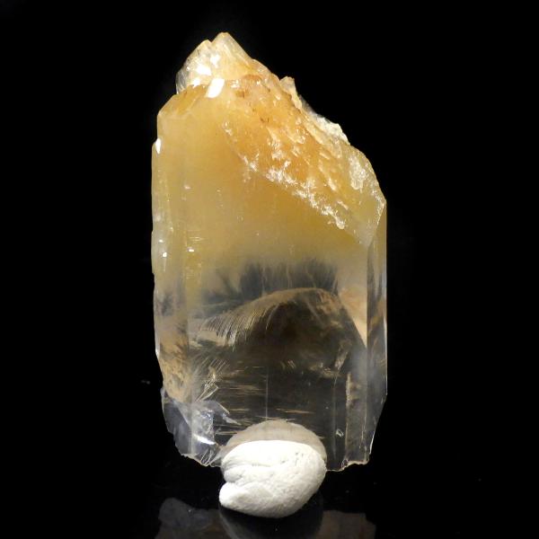 マンゴークォーツ 原石 結晶 鉱物 コロンビア産 ハロサイトイン