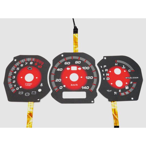 ELメーター コペン AT 赤 L880K レッド copen 880 台湾製 : 堀内商店