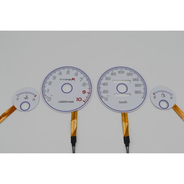 新品 ELメーター インテグラ TypeR 白 dc2 db8 ホワイト タイプR