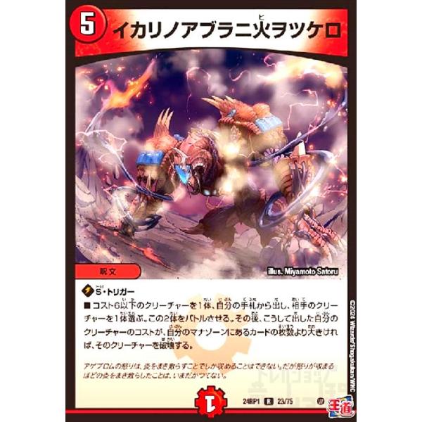 イカリノアブラニ火ヲツケロ デュエルマスターズ : トレカショップ竜の