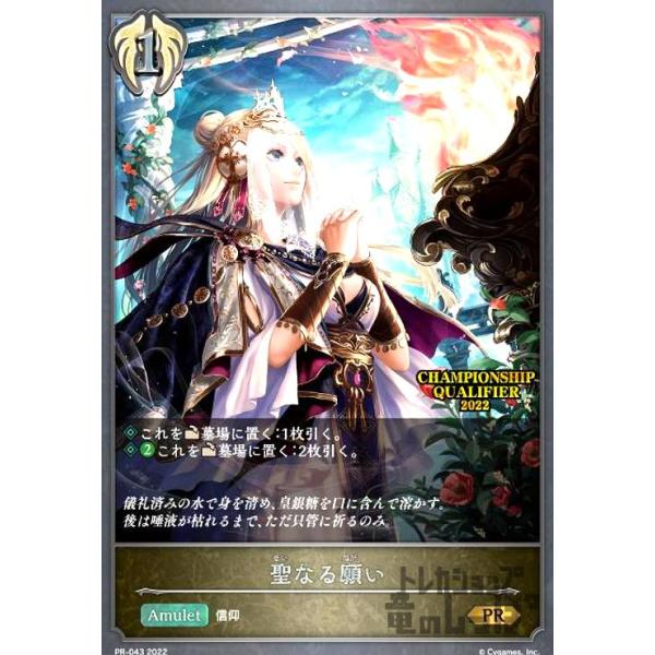 シャドウバースエボルヴ 聖なる願い　プロモ ryuunoshippo_240695883