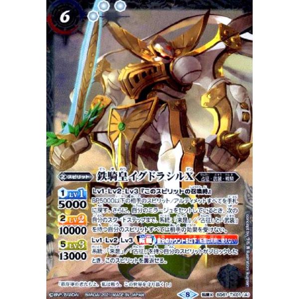 鉄騎皇イグドラシルX／終焉の騎神ラグナ・ロックX(転醒X・パラレル