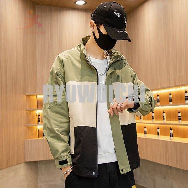 ジャケット メンズ ブルゾン アウター ジャケット ジャンパー 春服 30代40代50代 マウンテンジャケット 防風 コーチジャケット 薄手 ジャンパー パーカー