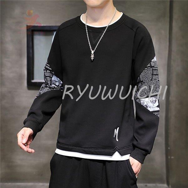 トレーナー メンズ クルーネック トップス スウェット かっこいい トレーナー メンズ 秋服 おしゃれ 運動着 春 秋服 Ry1103 Ntwy34 龍一ストア 通販 Yahoo ショッピング