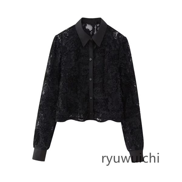 ブラウス トップス 長袖 ピーターパンカラー レース 透け感 エレガント 上品 パーティー 結婚式 グリーン ブラック シンプル 女子会 美人 ミセス ブラウス トップス 長袖 ピーターパンカラー レース 透け感 エレガント