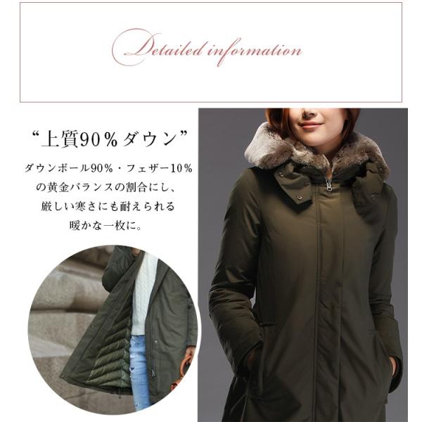 ダウンコート ダウンジャケット 大きいサイズ ファー モッズ 新作 上質リアルファー付き美シルエットダウンコート モッズコート モッズダウンコート No 9 521 Buyee Buyee Japanese Proxy Service Buy From Japan Bot Online