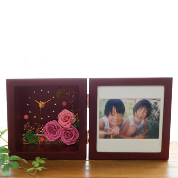 プリザーブドフラワー 送別 退職祝い プレゼント ギフト 花時計 写真立て フォトフレーム 花 おしゃれ ブラウンフォト時計 Buyee Buyee 提供一站式最全面最专业现地yahoo Japan拍卖代bid代拍代购服务 Bot Online