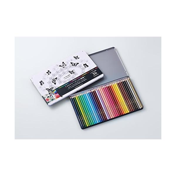 色鉛筆 No.888/36色セット/蝶々デザイン/888 36C/三菱鉛筆/塗り絵/コロ