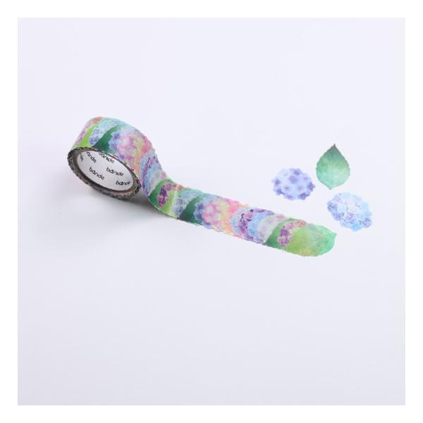 bande】マスキングロールステッカー 紫陽花 BDA276 /マステ アジサイ