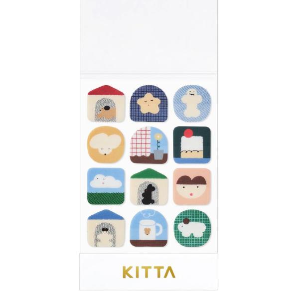 キングジム マスキングシール KITTA クリア オウチ クリアアイコン KITT028