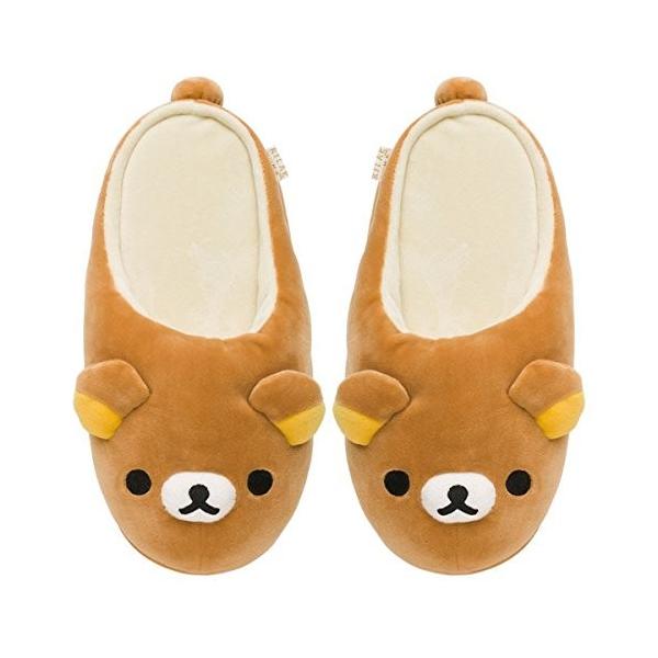 リラックマ ぬいぐるみスリッパ　セット 楽天市場】リラックマ ぬいぐるみ（スリッパ・ルームシューズ｜生活