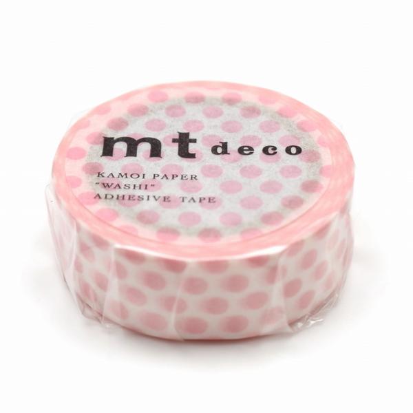 mt エムティー カモ井加工紙 MT01D357R マスキングテープ 1P ドット