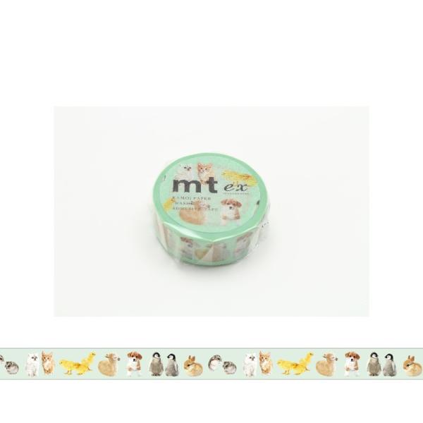 mt ex baby animals マスキングテープ/18mm/MTEX1P129【カモ井】マステ 