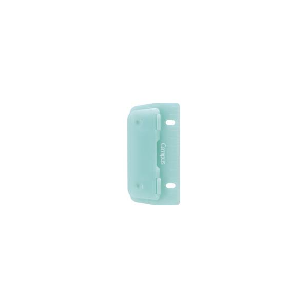 キャンパス ２穴バインダーと一緒に持ち運べるパンチ グリーン PN-C2G /【ゆうパケットOK】
