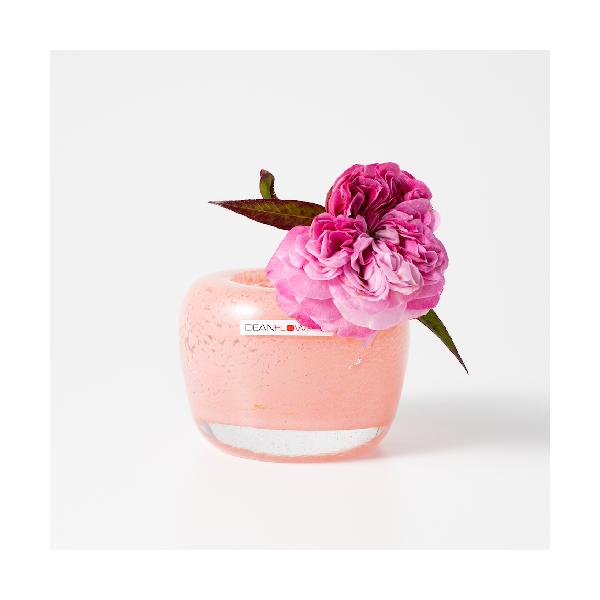 ヘンリーディーン V.Drop S 赤ピンク系 ガラス花瓶 花器