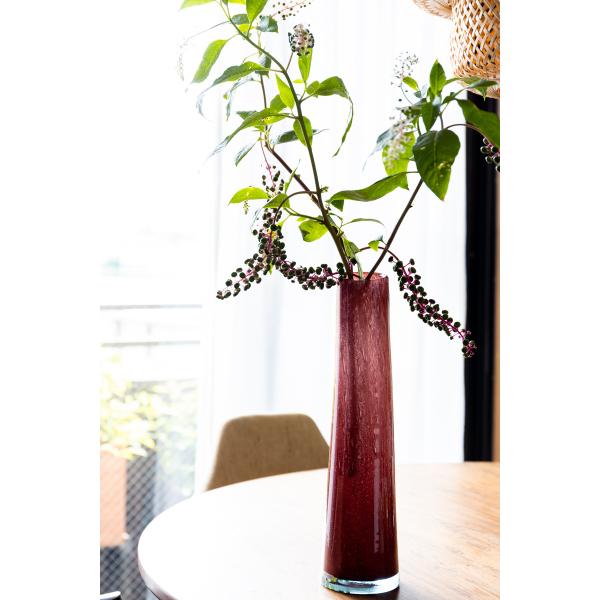 henry dean ヘンリーディーン クレモンス ハイM クラレット 花瓶 s-colourliving_hdgrsxlclr
