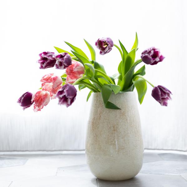 HenryDean ヘンリーディーン ストロンボリS リンクスA ガラス花瓶 花器