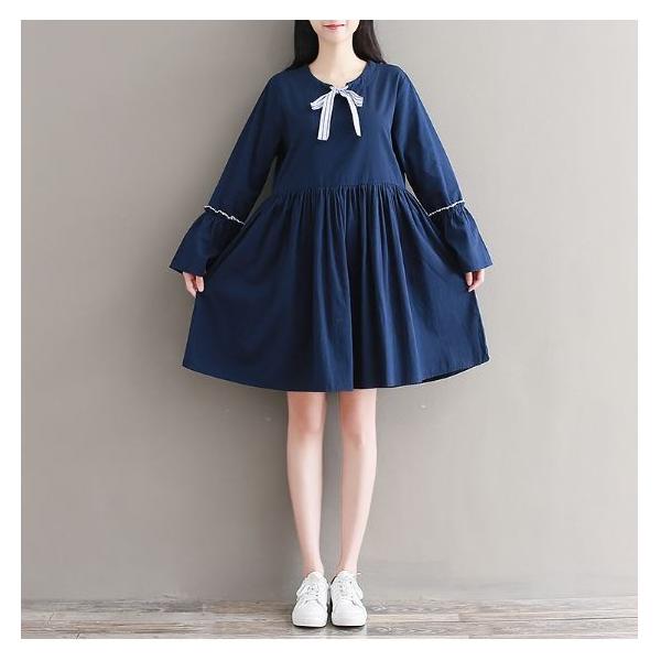 ワンピース レディース 春 長袖 きれいめ シャツ ロング ひざ丈 ミモレ丈 中学生 高校生 ファッション 女子 流行 ティーンズファッション 韓国 Buyee Buyee Japanese Proxy Service Buy From Japan Bot Online
