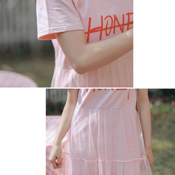 ワンピース レディース 夏 半袖 Tシャツ ひざ上 かわいい フレア ティーンズファッション 中学生 高校生 ファッション 女子 韓国 D030 S Conny 通販 Yahoo ショッピング
