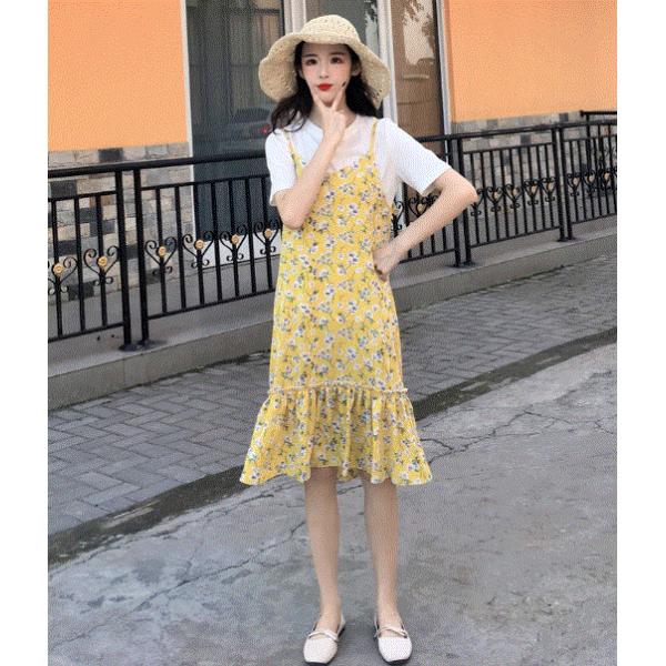 ワンピース レディース ロング マキシ丈 夏 夏服 きれいめ おしゃれ かわいい ティーンズファッション 中学生 女子 私服 韓国 Buyee Servis Zakupok Tretim Licom Buyee Pokupajte Iz Yaponii
