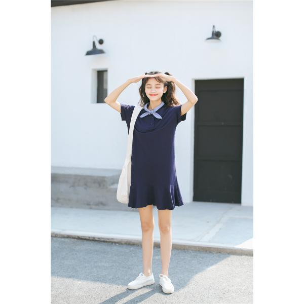 ワンピース レディース 夏 半袖 Tシャツ ひざ上 かわいい フレア ティーンズファッション 中学生 高校生 ファッション 女子 韓国 Buyee Servicio De Proxy Japones Buyee Compra En Japon