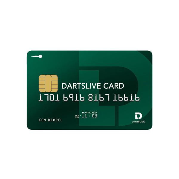 DARTSLIVE CARDダーツライブ社が提供しているダーツマシン「DARTSLIVE」「DARTSLIVE2」「DARTSLIVE3」の専用ICカードです☆プレーヤーの成績を保存できちゃいますので1枚は必需品ですね!※「DARTSLIV...
